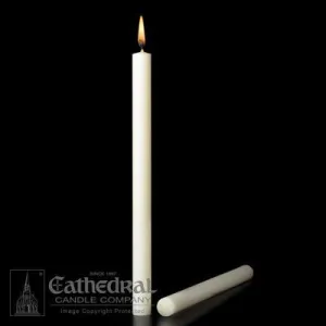 1-1/2" X 26"  51% Beeswax Candles