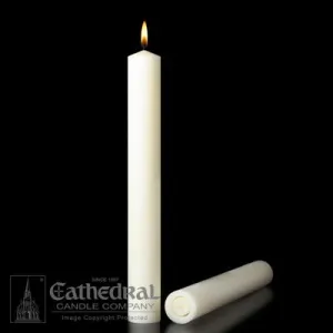 1-15/16"X 12"  51% Beeswax Candles