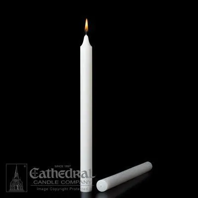 1-1/8" X 9-3/8" Stearine Candles