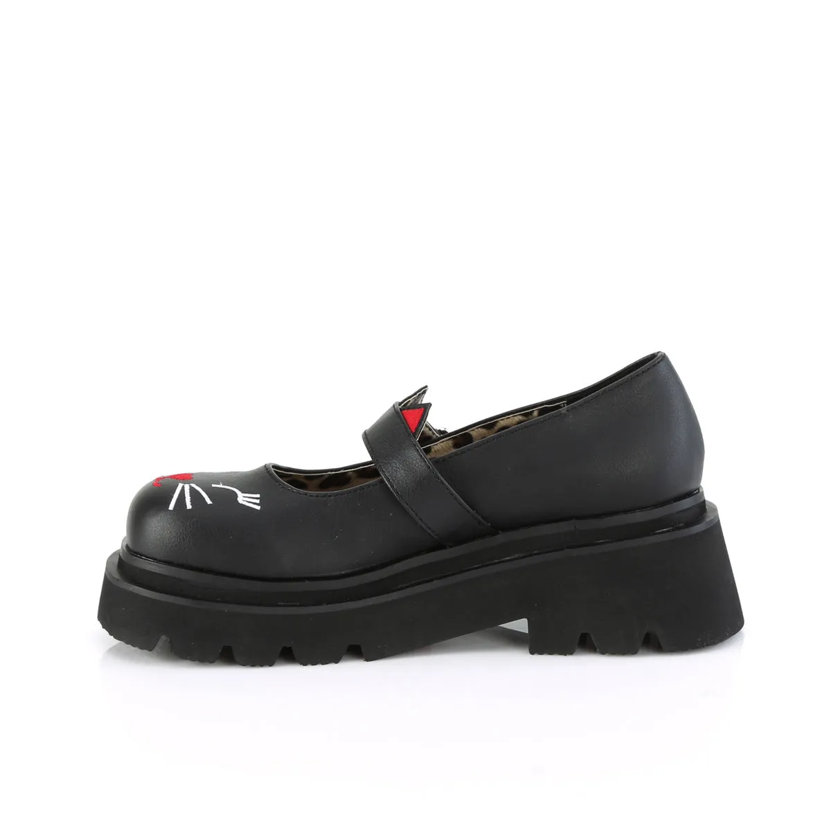 2 Inch Platform RENEGADE-56 Black Pu