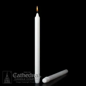 25/32" X 8-1/4" Stearine Candles