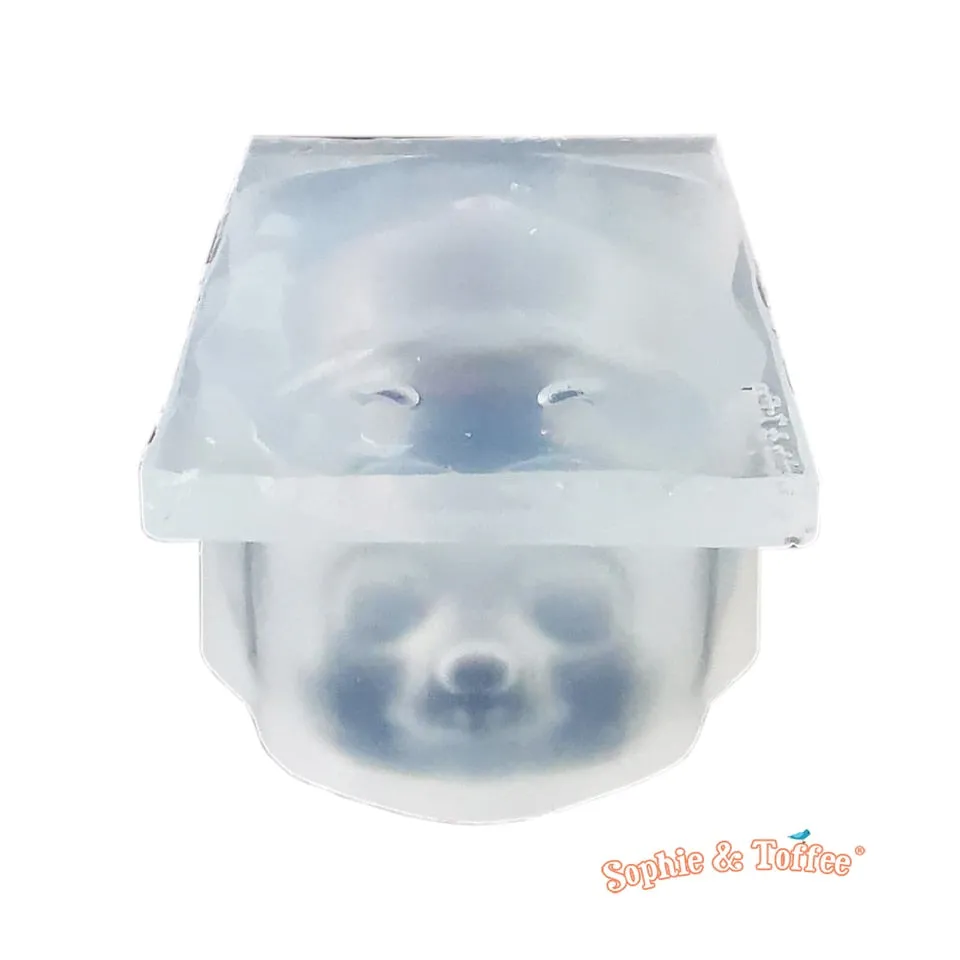 3D Panda Animal Silicone Mold