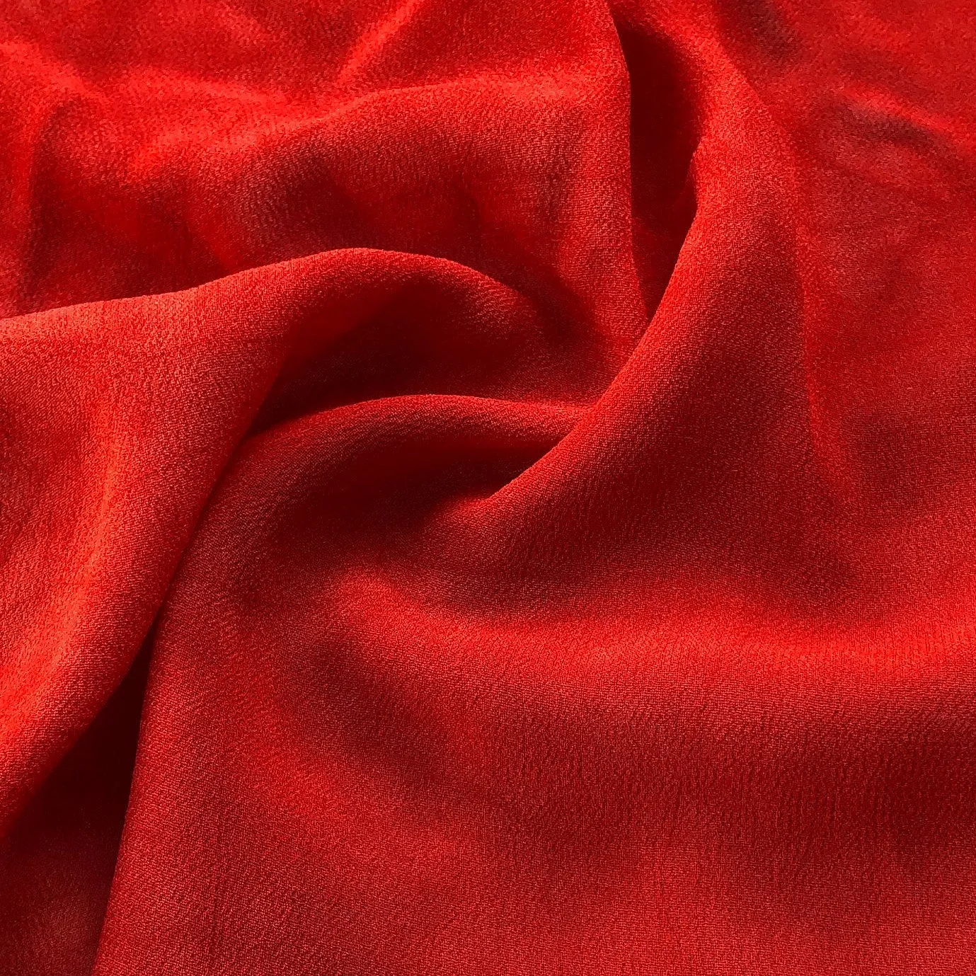 44" Red 100% Tencel Lyocell Cupro Georgette 4.5 OZ Light Woven Fabric By the Yard