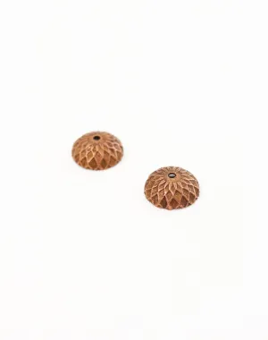 Acorn Bead Cap, 13mm, (2pcs)