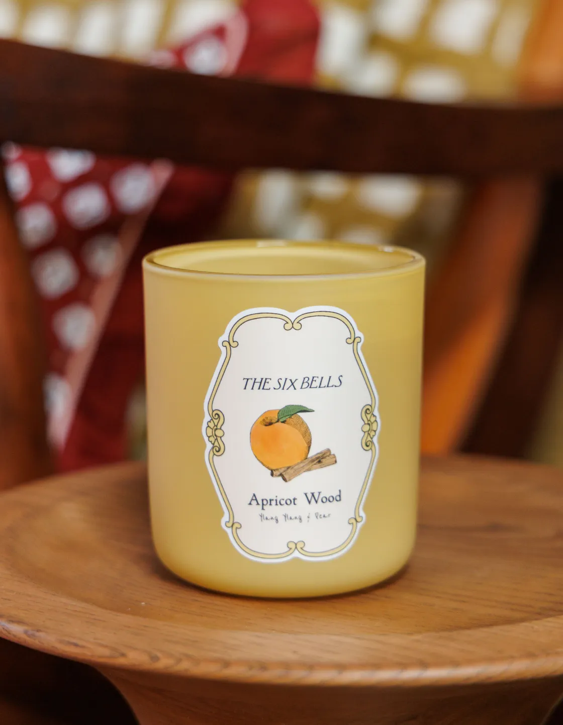 Apricot Wood Candle