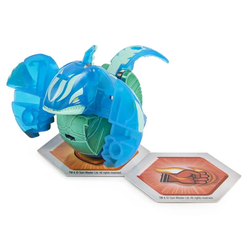 Bakugan Evolutions Platinum Series Die-Cast Warrior Whale Blue/Aqua