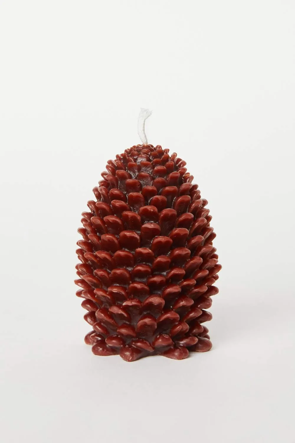 Beeswax Candle | Pinecone Mahogany