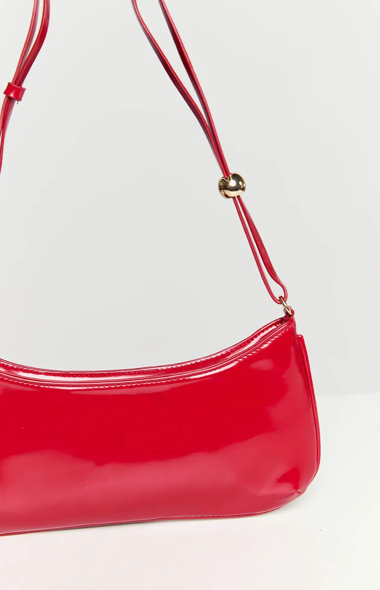 Billini Rosabelle Strawberry Shine Shoulder Bag