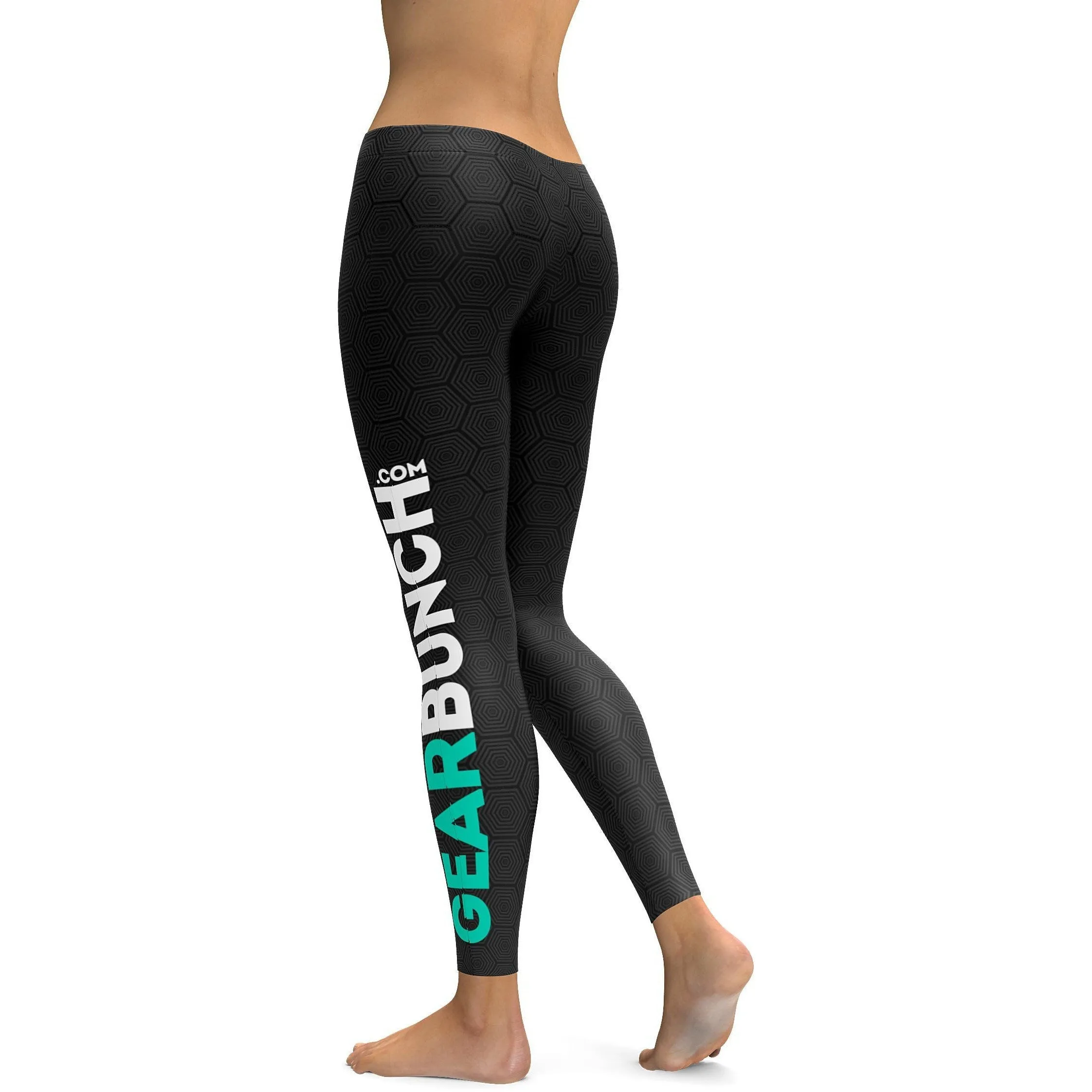 Black Gradient Promo Leggings