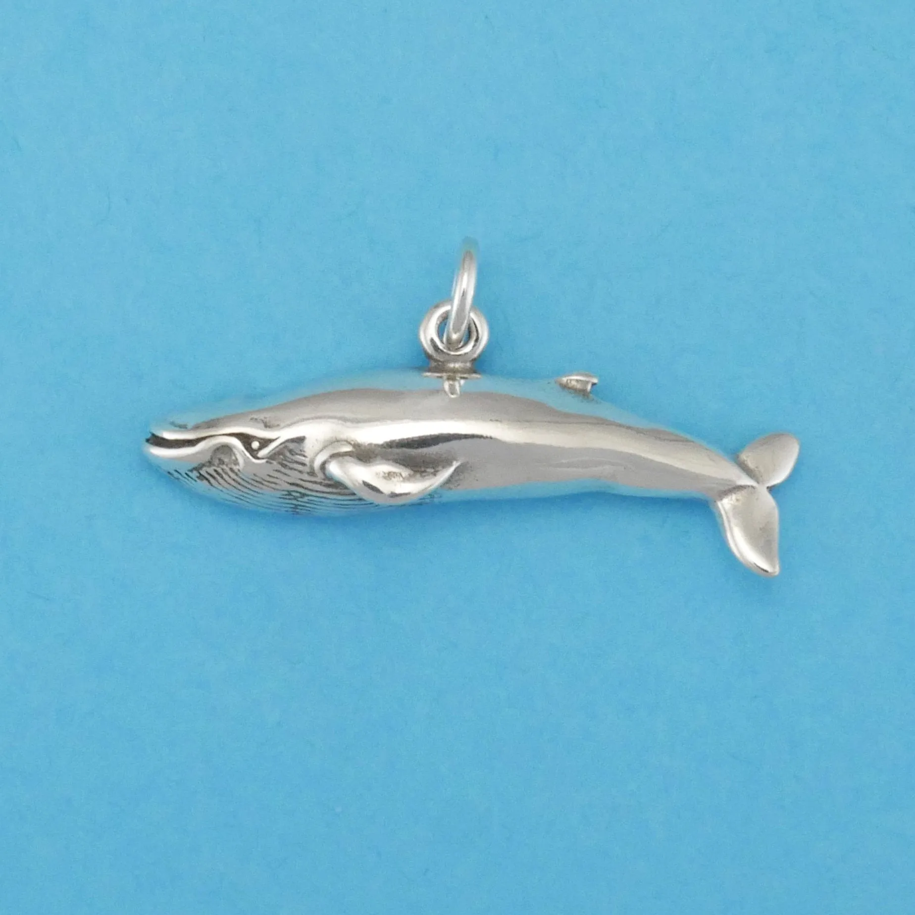 Blue Whale Charm