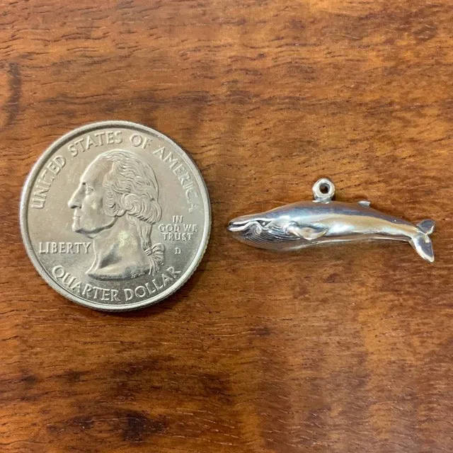 Blue Whale Charm