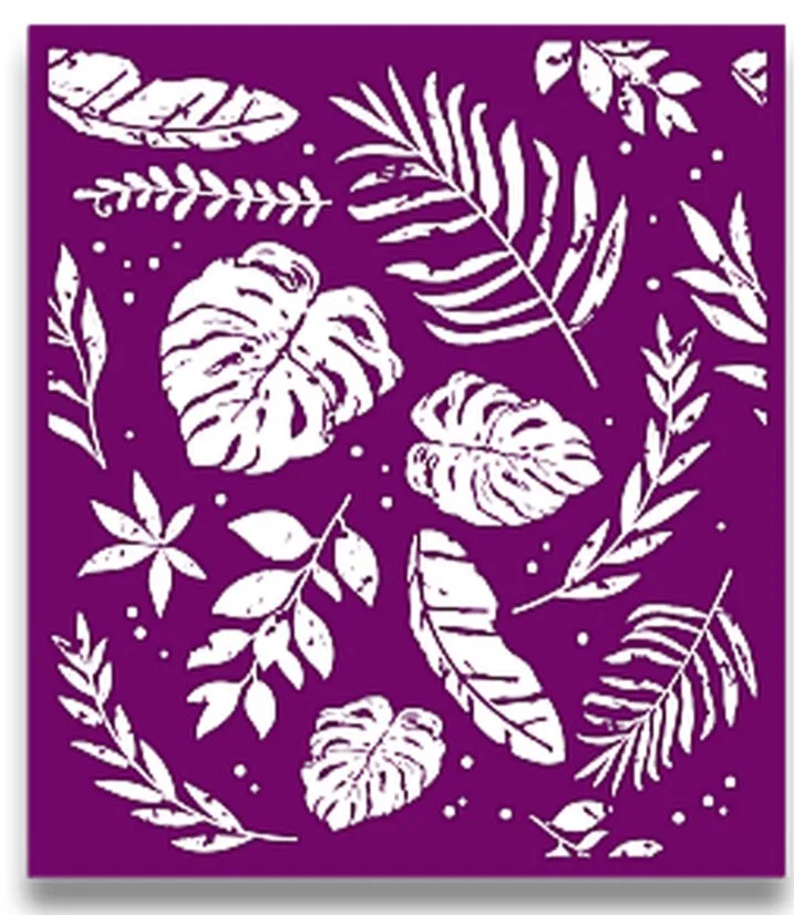 Botanical Silkscreen Stencil - Dixie Belle Paint Company