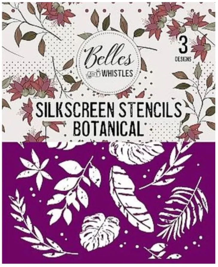 Botanical Silkscreen Stencil - Dixie Belle Paint Company