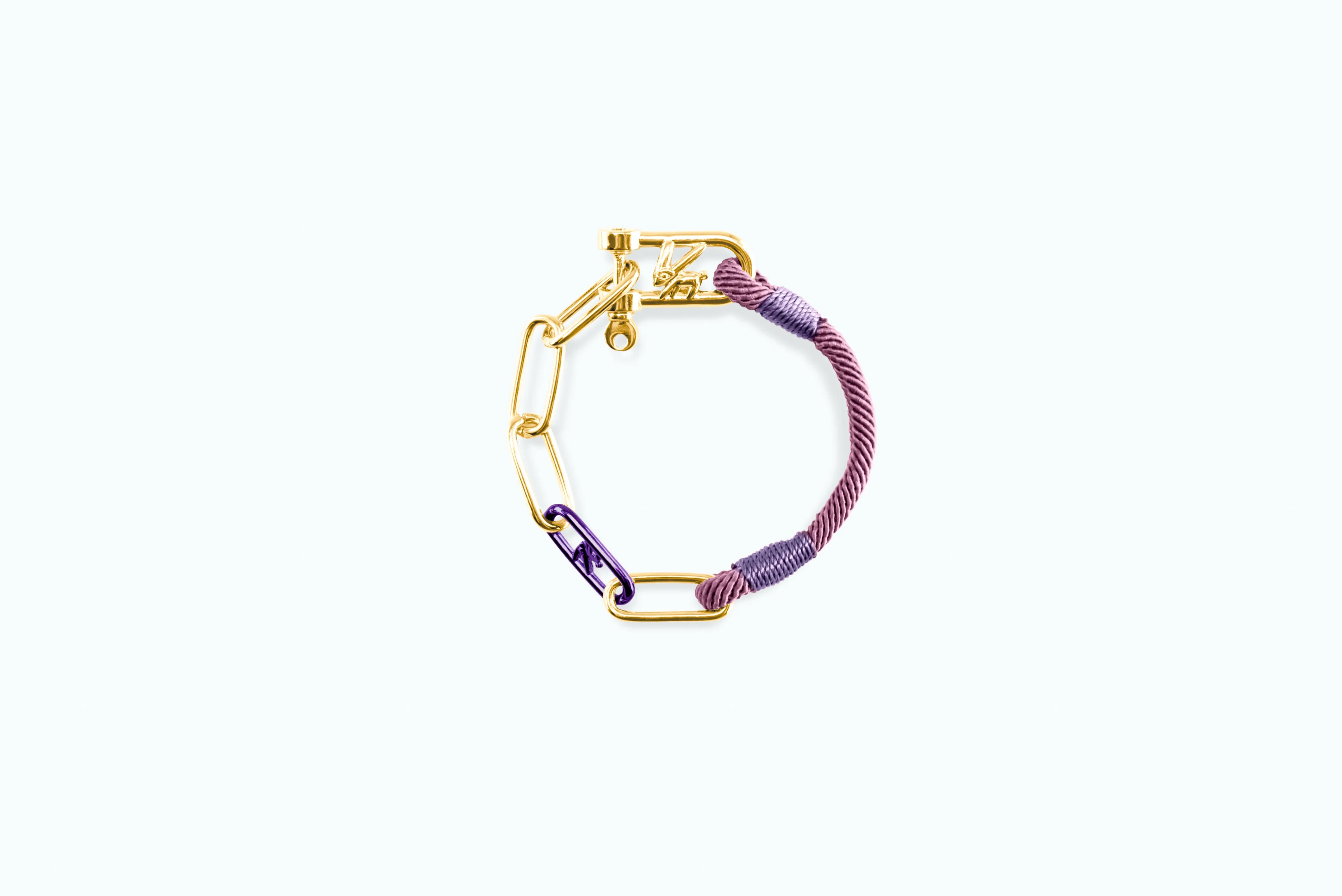 Electro Mix Bracelet Gold Lavender