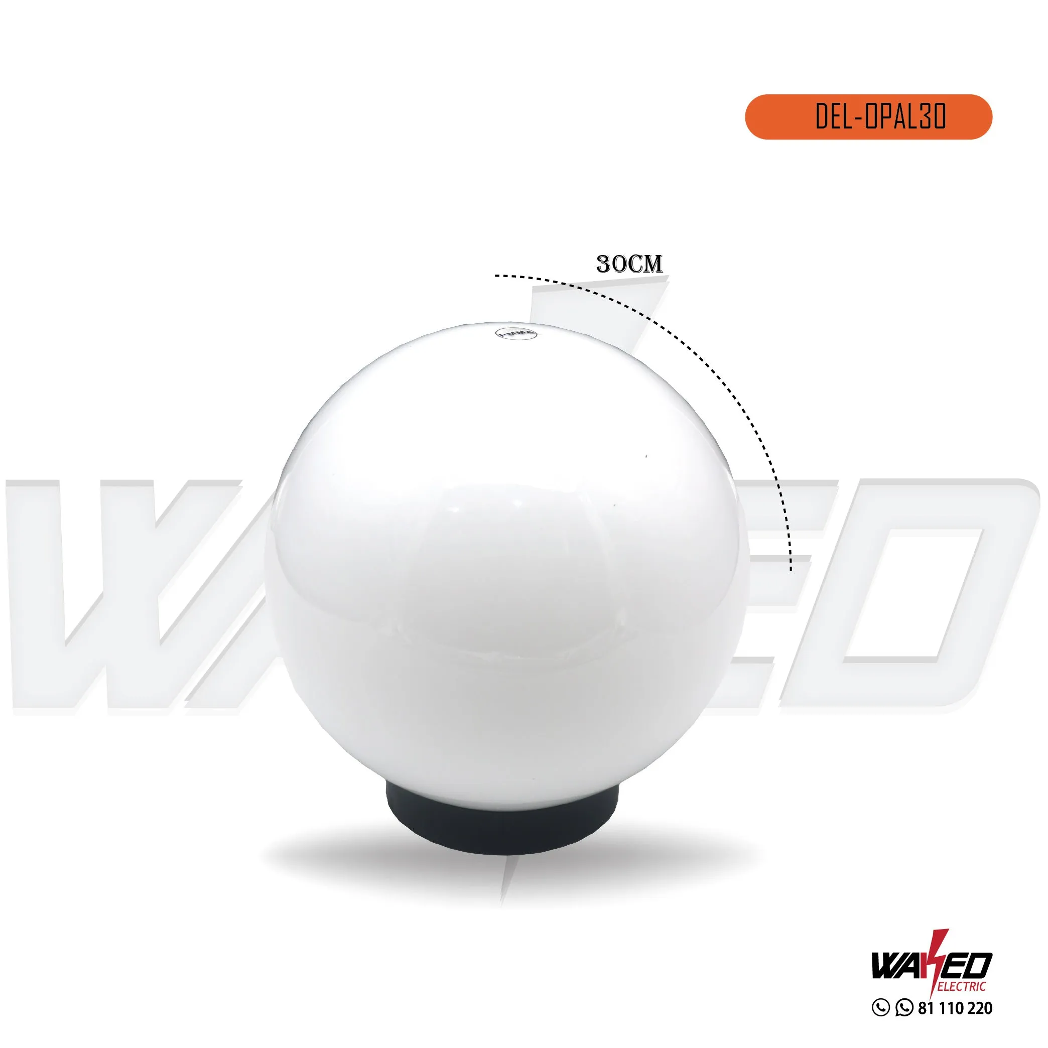 Garden Outdoor Lighting -  30cm - Classic Ball