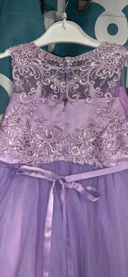 Girls Lilac Dress