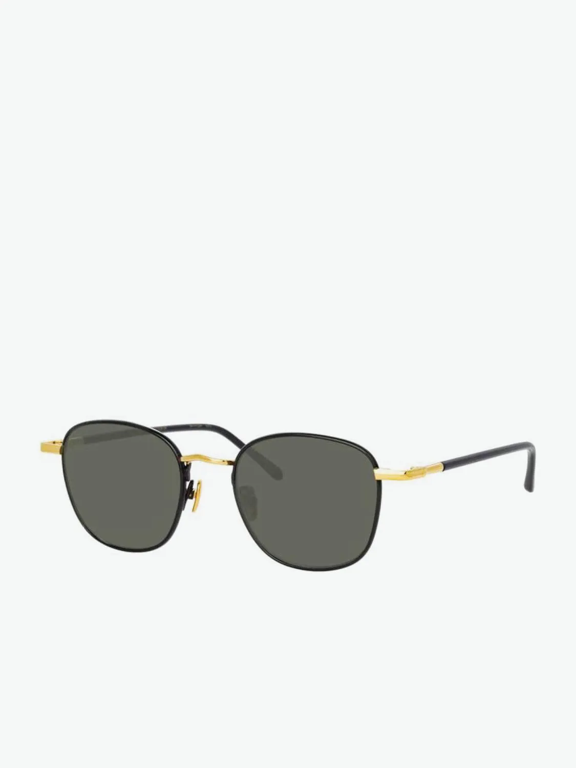 Gold Square Sunglasses