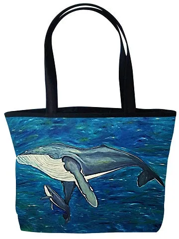 Humpback Whale Purrfect Tote- Enduring Intoner