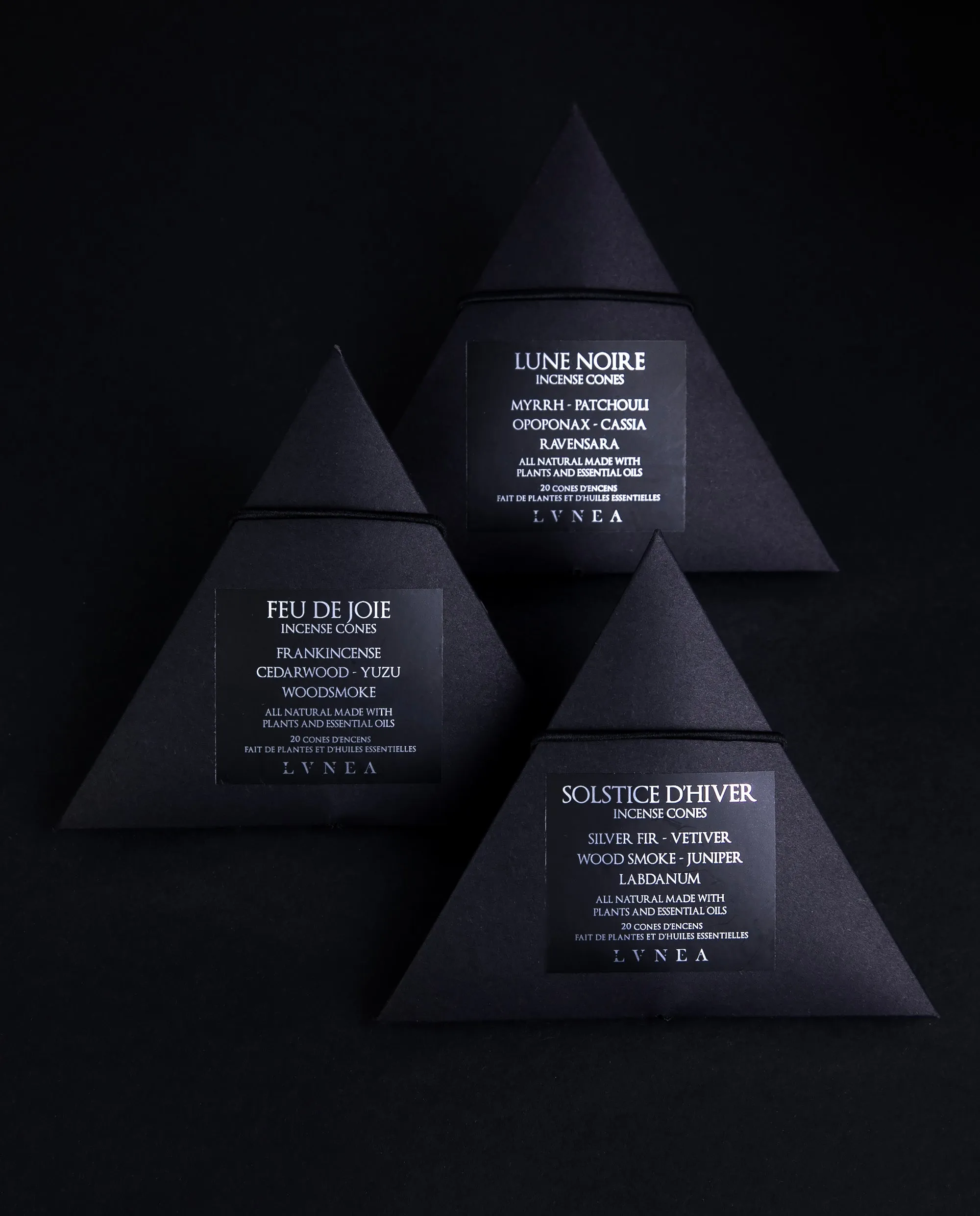 INCENSE TRIO | Naturally Perfumed Incense Cones