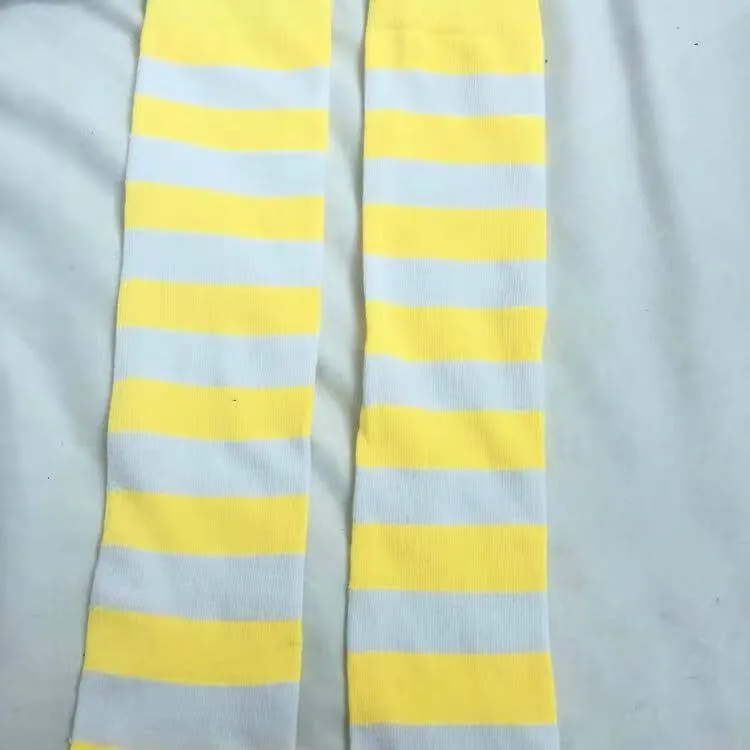 JAPANESE COS STRIPED KNEE SOCKS BY64023