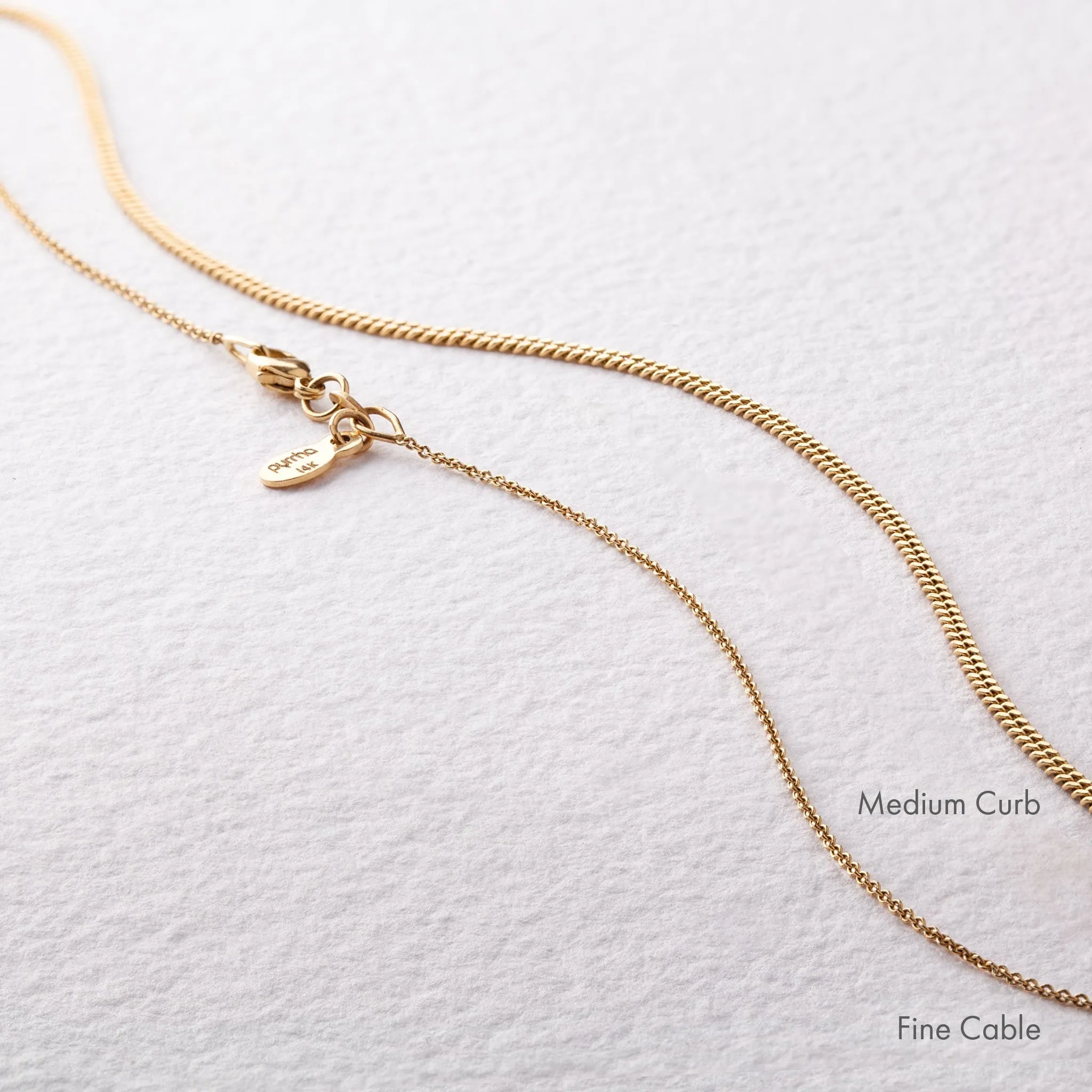 Live in the Moment 14K Gold Talisman