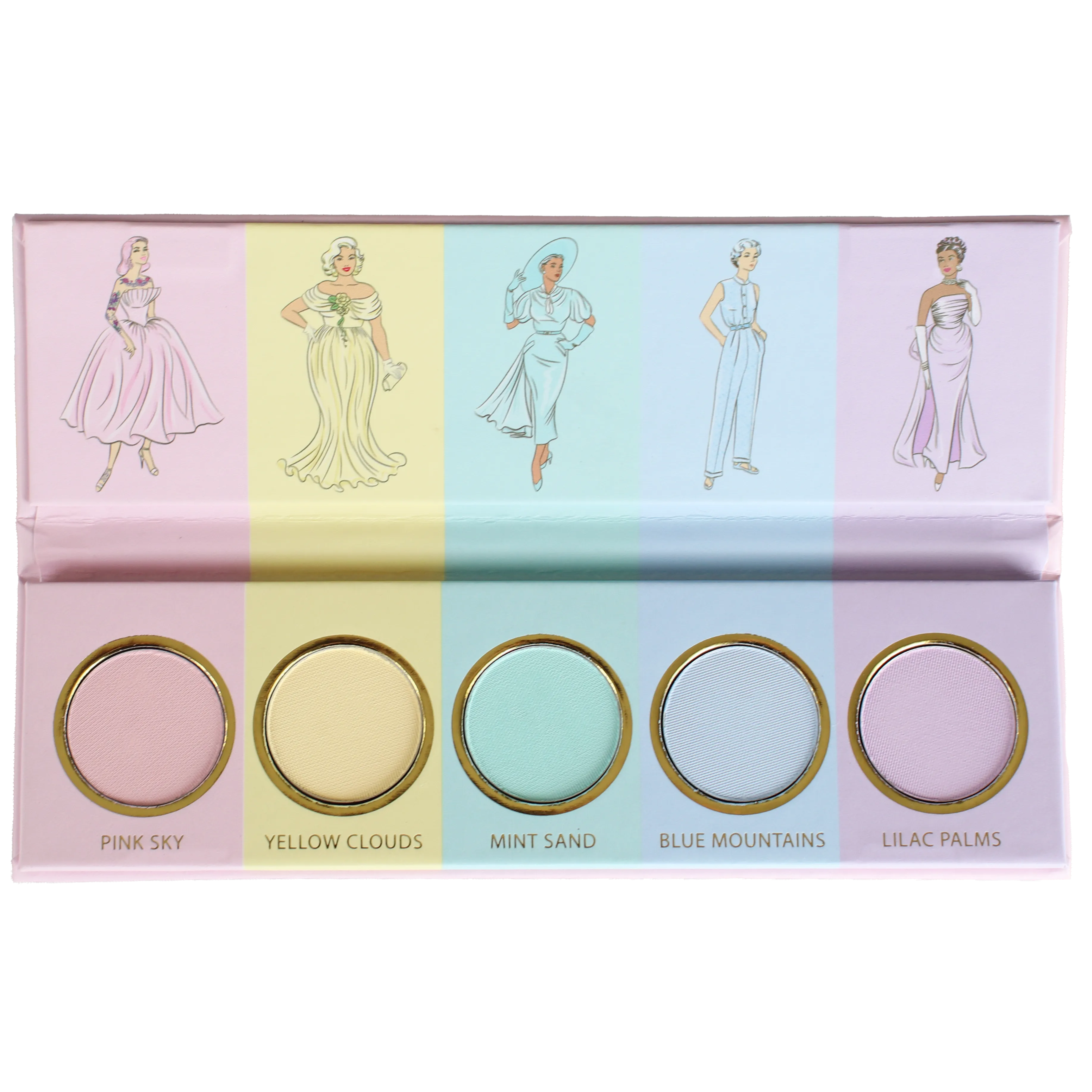 'Mid-Century Pastel Dream' - Eyeshadow Palette