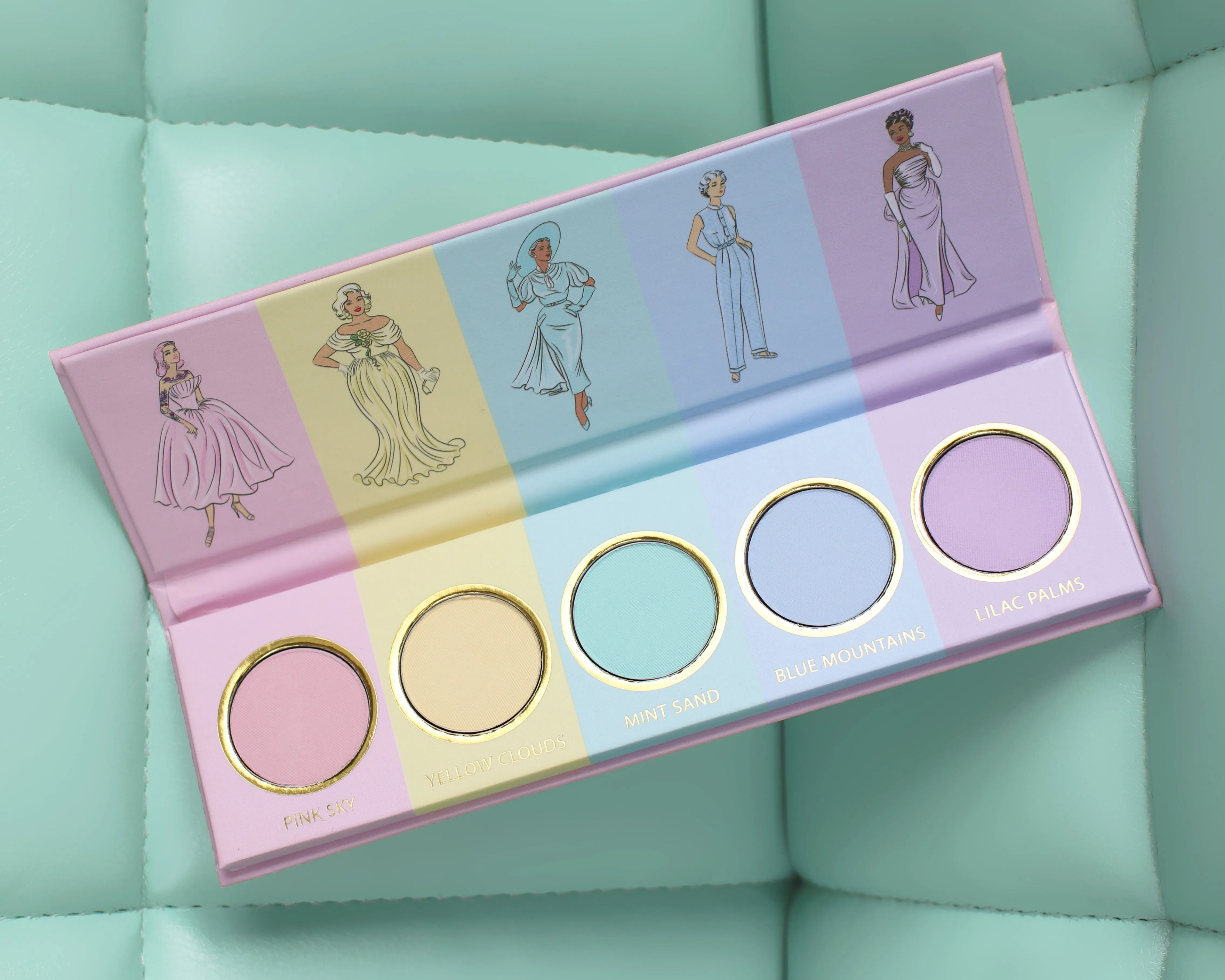 'Mid-Century Pastel Dream' - Eyeshadow Palette