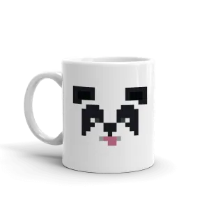 Minecraft Panda White Mug