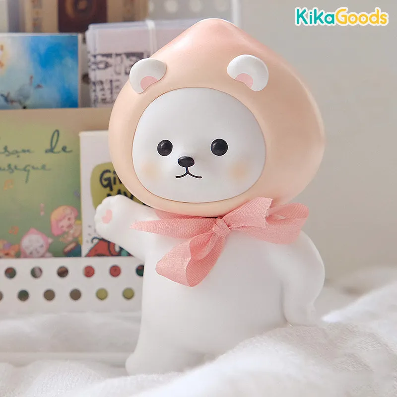 Mini Popea White Bear Limited Figure