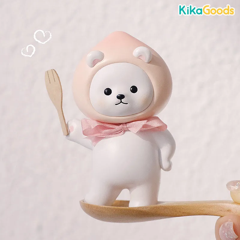 Mini Popea White Bear Limited Figure