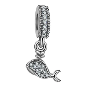 Oceandrops Whale Charm 925 Sterling Silver