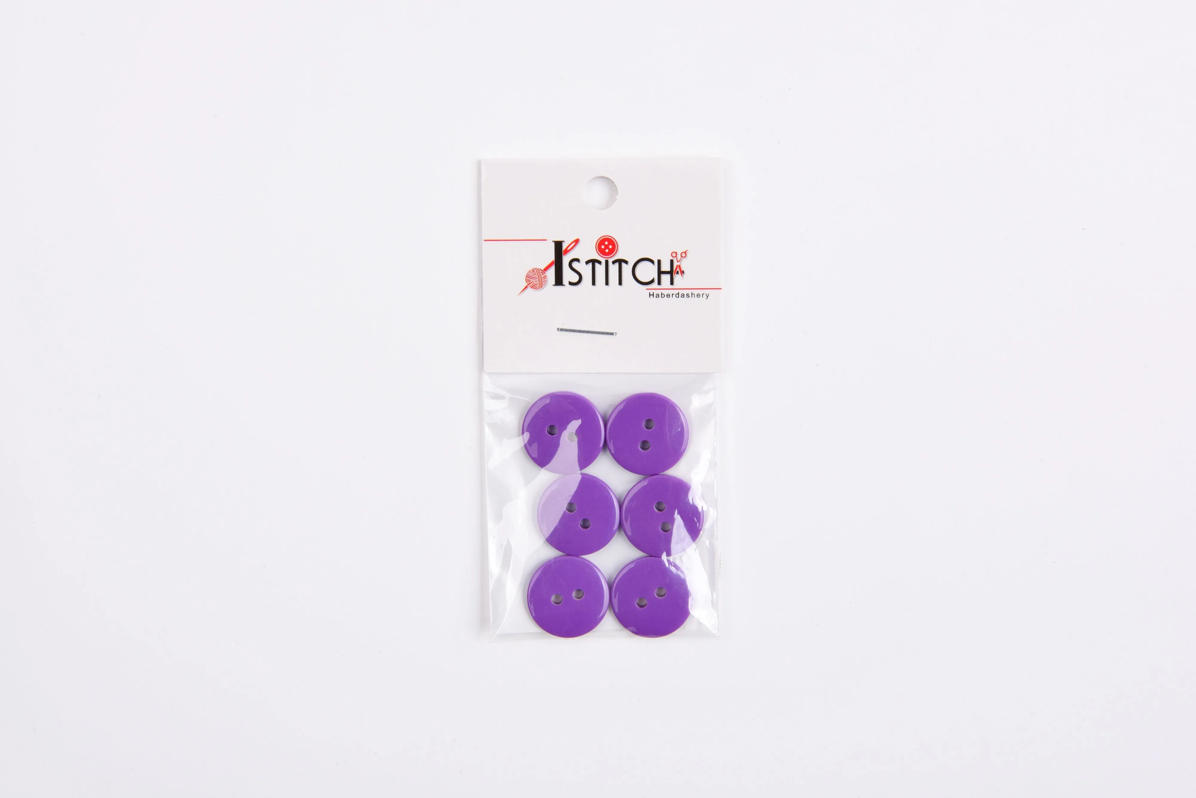 One color Two Hole Buttons pack