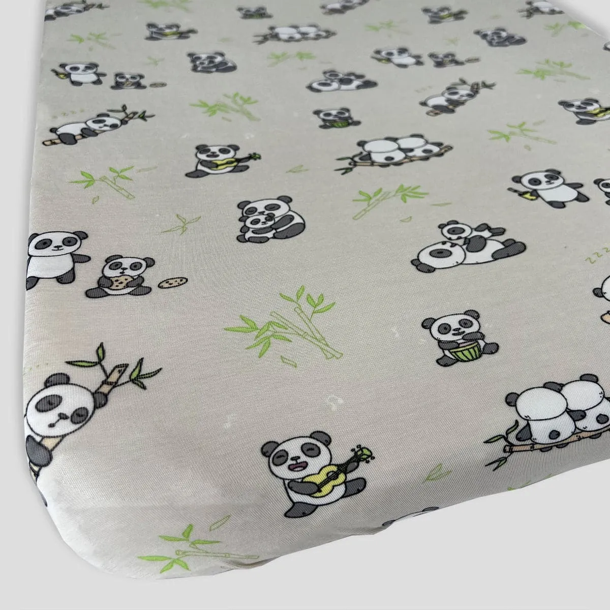 Panda Bamboo Changing Pad Cover