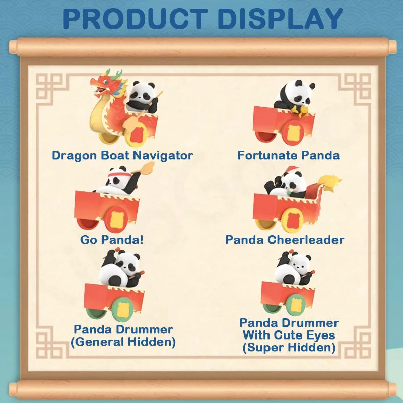 Panda Roll Dragon Boat Racing Series Blind Box