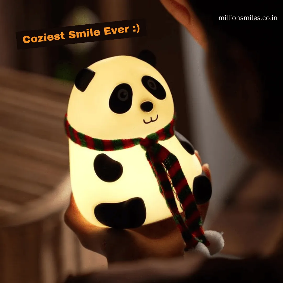 Panda Touch Silicone Lamp