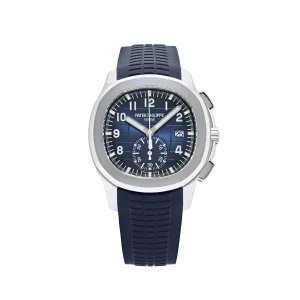 Patek Philippe Aquanaut 5968G-001 White Gold Blue Dial (2023)