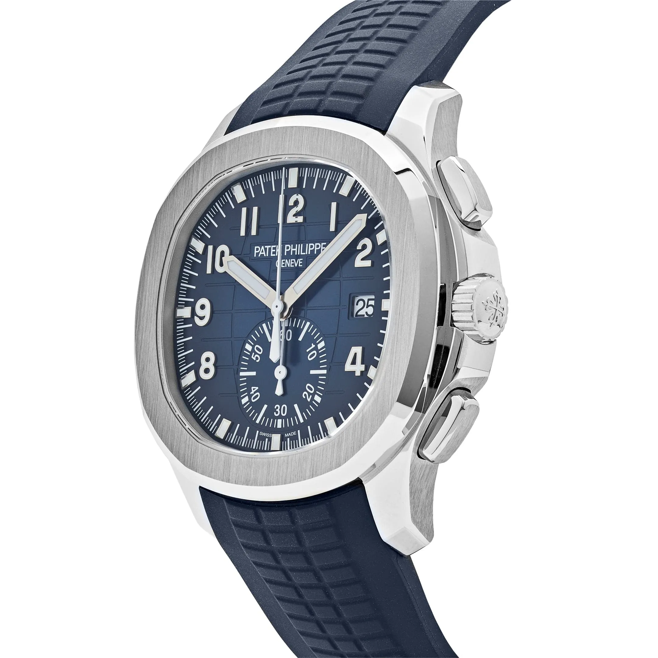 Patek Philippe Aquanaut 5968G-001 White Gold Blue Dial (2023)