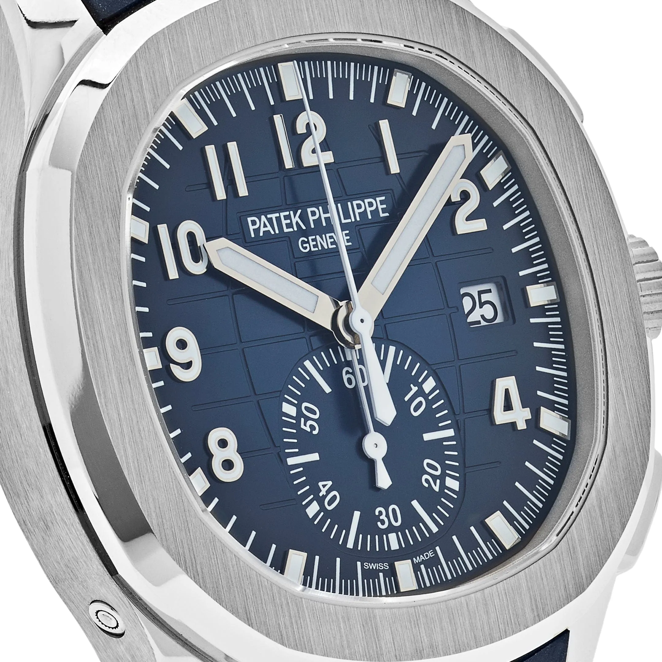 Patek Philippe Aquanaut 5968G-001 White Gold Blue Dial (2023)