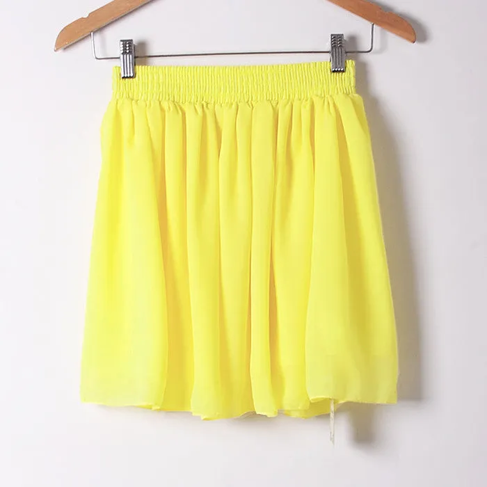 "Fruity Rainbow" Mini Skirt