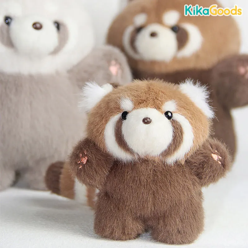 Red Panda Qiu Bao Handmade Plush Toy【Shipped in Q1/Q2 2024】