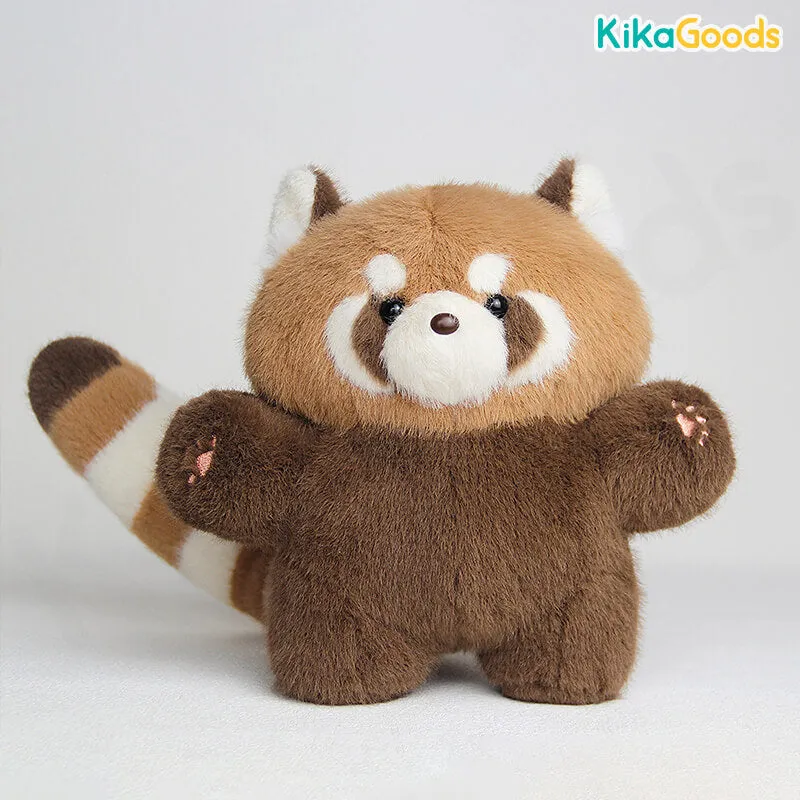 Red Panda Qiu Bao Handmade Plush Toy【Shipped in Q1/Q2 2024】