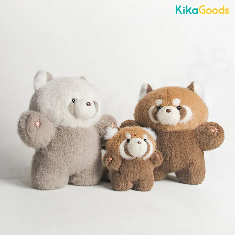 Red Panda Qiu Bao Handmade Plush Toy【Shipped in Q1/Q2 2024】