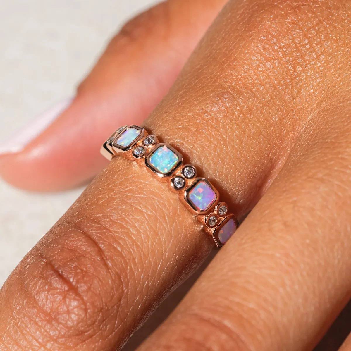 Rose Gold Ombre Juniper Band