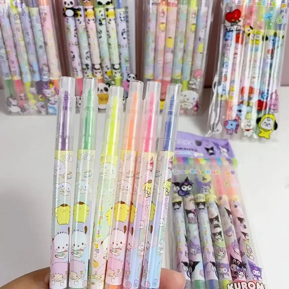 Sanrio Printed Series Double Head Highlighters