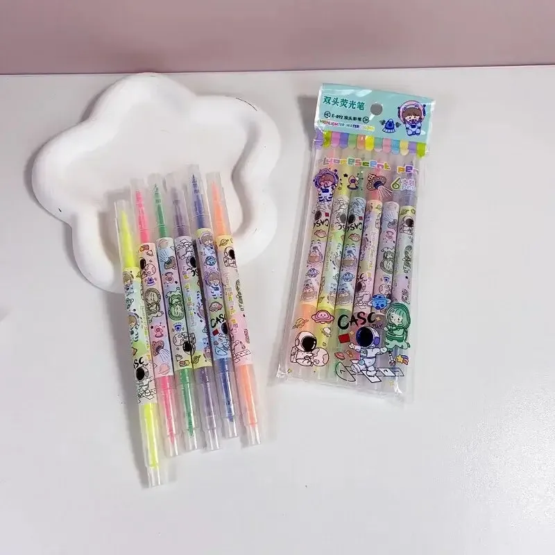 Sanrio Printed Series Double Head Highlighters