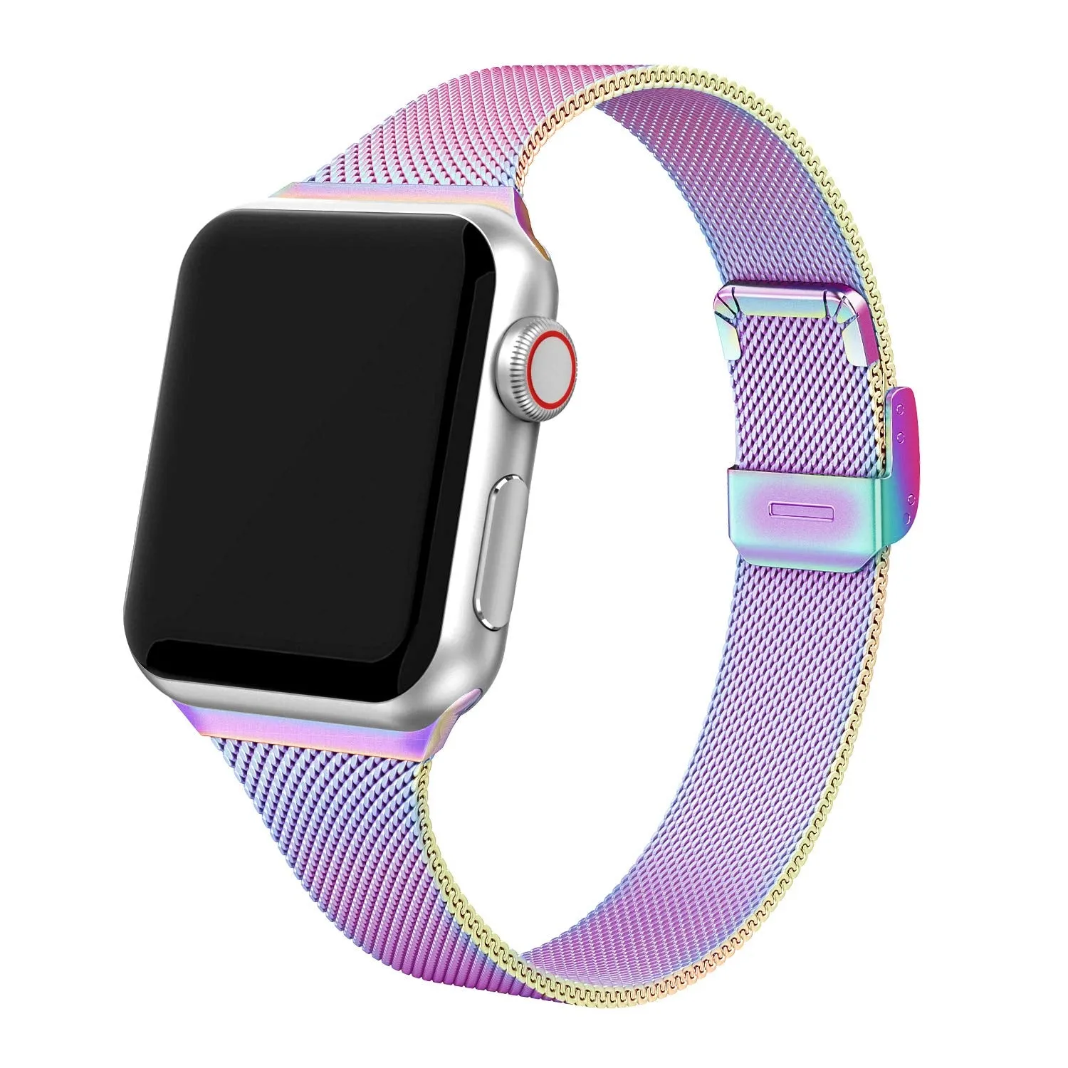 Slim Mesh Strap with Clasp for Apple Watch