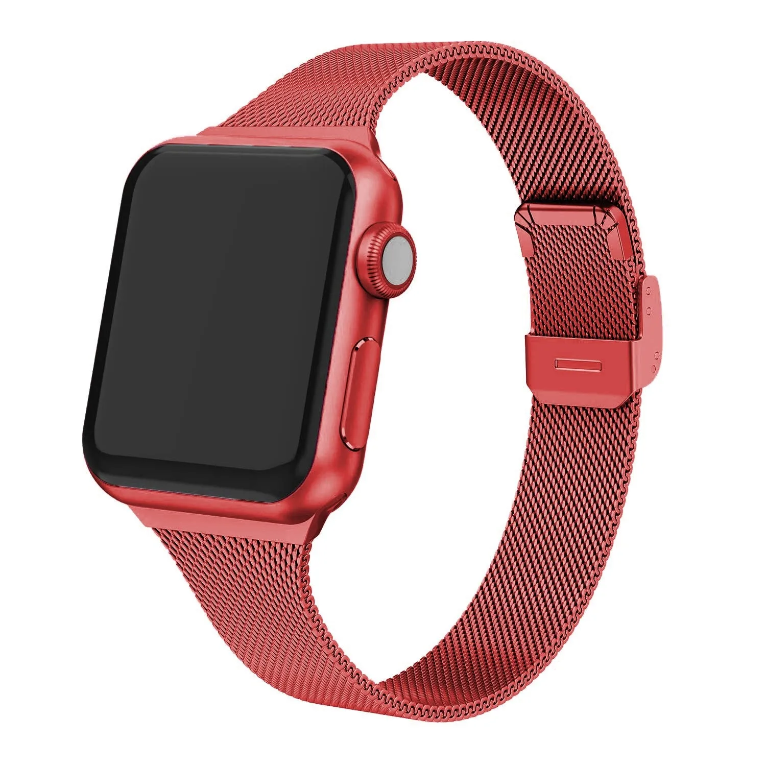 Slim Mesh Strap with Clasp for Apple Watch