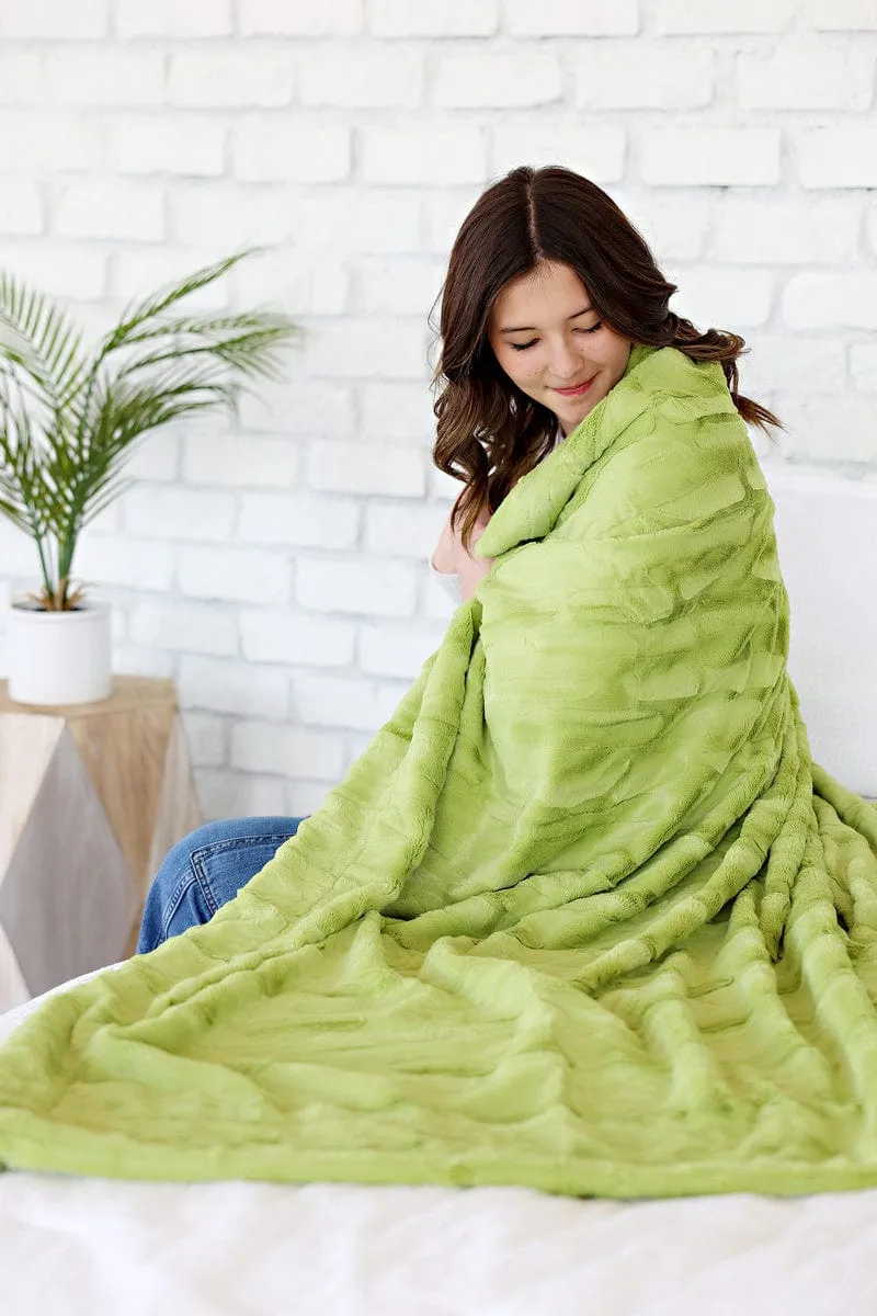 Sorbet Palm Leaf Blanket