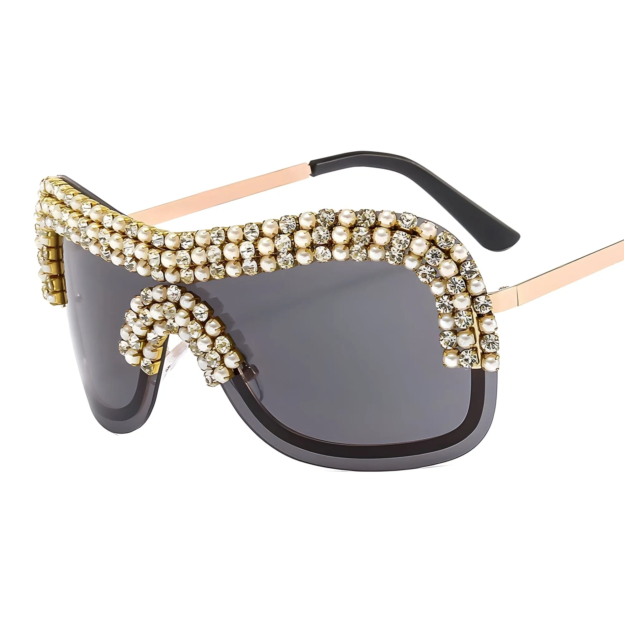 The Hollywood Rhinestone Sunglasses - Multiple Colors