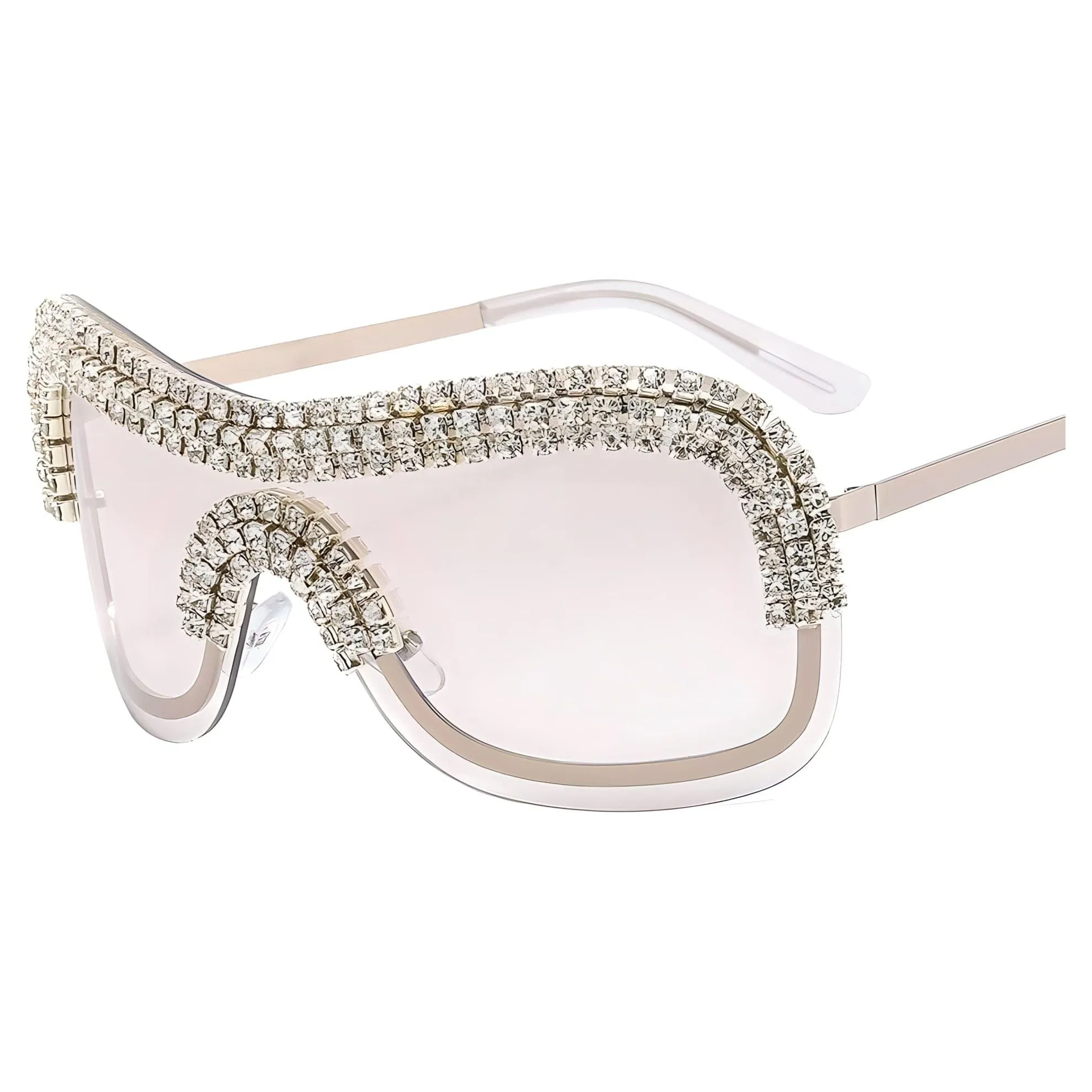 The Hollywood Rhinestone Sunglasses - Multiple Colors